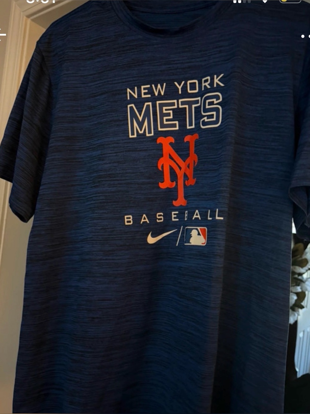 Nike Blue New York Mets Graphic Short-Sleeve Tee